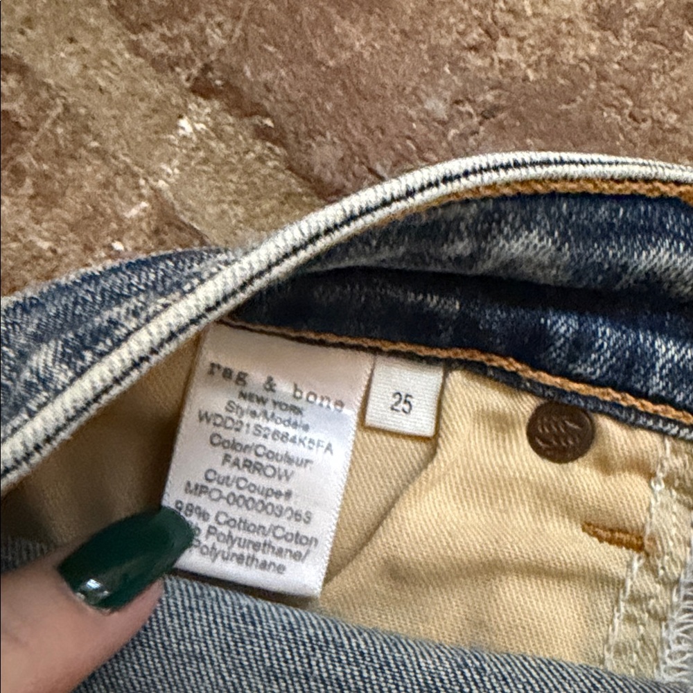⭐️Rag & Bone Nina High Rise Skinny Jeans⭐️ - Picture 9 of 11